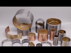 CuSn10Pb10 Copper Alloy Bimetal Bushing Carbon Steel Back Bimetal Bearing