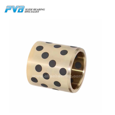 Maintenance Free Graphite Plugged Bronze Bushings Oilless Bushing For Mould Industry