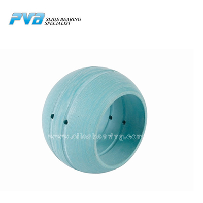 Self Lubricating Composite PVB Spherical Bushing Bearing Chemical Resistance