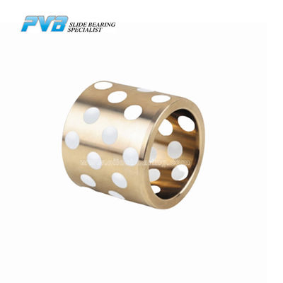 Witte PTFE-geplugde bronzen bussen voor de maritieme industrie