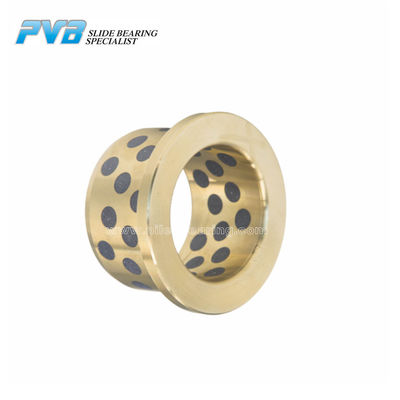 Witte PTFE-geplugde bronzen bussen voor de maritieme industrie