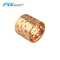 Oil Lubricated CuSn8P0.3 Wrapped Bronze Bushing Thin Wall With Through Oil Holes