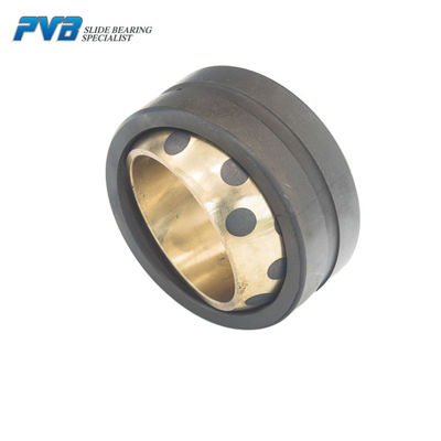 SS316 Edelstahl Außenring C86300 PTFE Stecker mit Ölfreiem Gleitlager 500 Sphärischem Leichtlager
