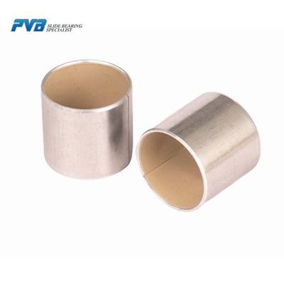 Aluminum Back Adhesive Modified PTFE Solid Lubricant Bearing Bushing