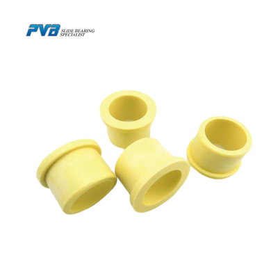 P102 Self Lubricating Plastic Bushing Polymer Flanged Linear Plain Bearings