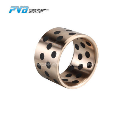 Tin Graphite Bronze Bearing Self que lubrifica a bucha de bronze para Crane Parts