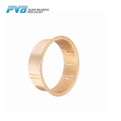 Ölgeschmiert CuSn8P PCM 606530M Verpackte Bronze-Bushing dünne Wand durch Öllöcher