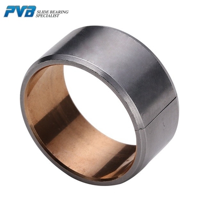 Stainless Steel Based Bronze Graphite Deva Bimetal Bushing Bearing PTFS-1